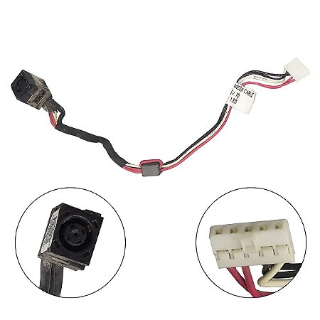 Conector Jack Notebook Dell Inspiron 15 3521 3537 15r 5521 5537 17r 5721 dc30100m900 0yf81x