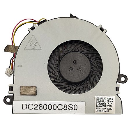 Cooler Notebook Dell Inspiron 15 3521 3721 5521 5535 5721 5737 3537 3737 5537 5735 Dc28000c8f0 Dc28000c8s0 - Detalhe