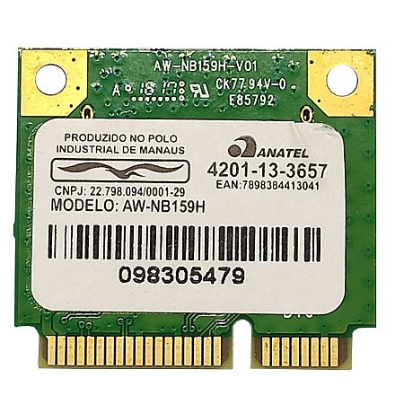 Placa wifi AzureWave Aw-nb159h 2.4ghz Para Notebook Asus X541u