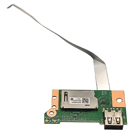 Placa Usb Sd Para Notebook Hp 240-g6 Da0p1bth4d0