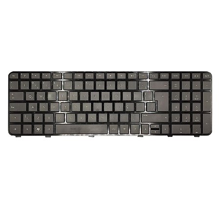 Teclado Notebook Hp Pavillion Dv6-6145dx Dv6-6190br Dv6-6170br Dv6-6c70br Dv6-6c30br Dv6-6150br Dv6-6b51nr pt-br
