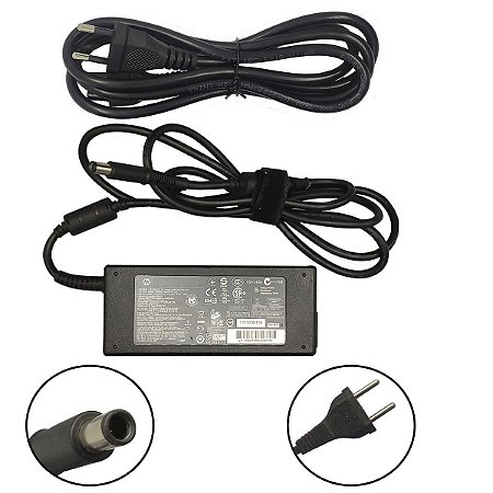 Carregador de Notebook Hp Original 19.5v 2.31a Bivolt 7.4mmx5.0mm Hstnn-ca40