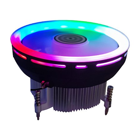 Cooler Para Processador Intel Com Rgb Rainbow Cl-200c Hoopson