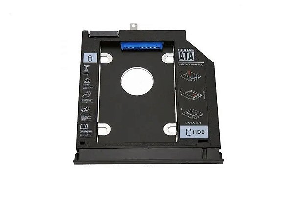Caddy Hd Para Notebook Lenovo Ideapad 310 Preto