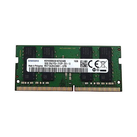 Memoria Ram 16gb Notebook Ddr4 Samsung 2133Mhz Pc4-2133p Pc4-17066