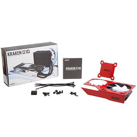 Cooler Para Vga Kraken G10 Vermelho Rl-Krg10-R1 - Openbox