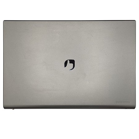 Carcaça da Tela Tampa e Moldura Notebook Positivo Master N1250 Chumbo