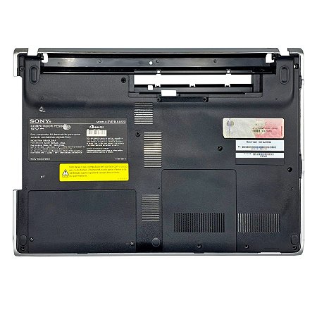 Carcaça Base Inferior Notebook Sony Vaio Sve14aa12x Preto