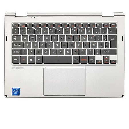 Carcaça Base Notebook Positivo Duo Q432bp Prata - Detalhes
