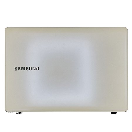 Carcaça Tampa e Moldura Notebook Samsung Np370e4k Branco e Preto