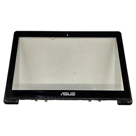 Carcaça Moldura e Tela Touch Asus S451 S451l S451la S450  Preto - Detalhe