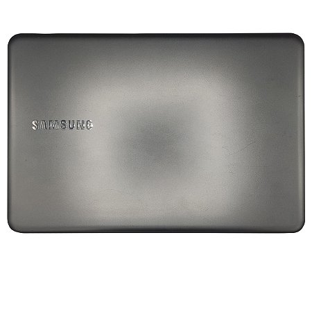 Carcaça da Tela Tampa e Moldura Notebook Samsung Np350xaa Np350xbe Cinza Chumbo