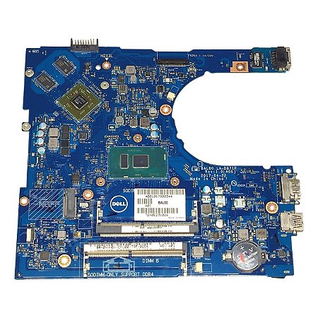 Placa Mãe Notebook Dell Inspiron 5566 5568 5468 La-d871p I7 7ºg C/ Vídeo Radeon 2gb