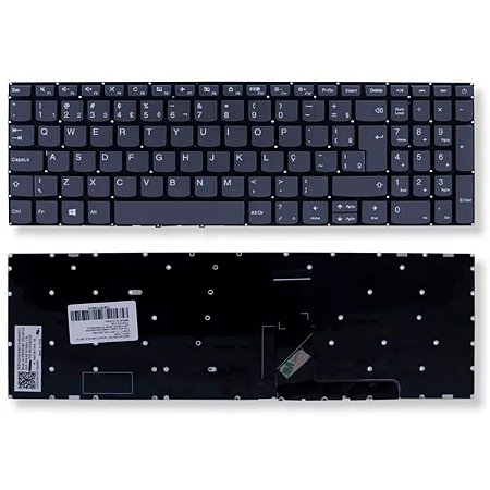 Teclado Lenovo Ideapad S145 330 320 B330 Cinza ABNT2