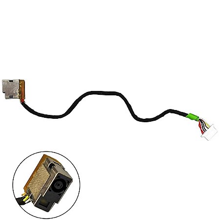 Conector Jack Notebook hp 15-bs016nf 799749-t17