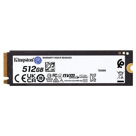 Ssd 512Gb Kingston Nvme m.2 2280