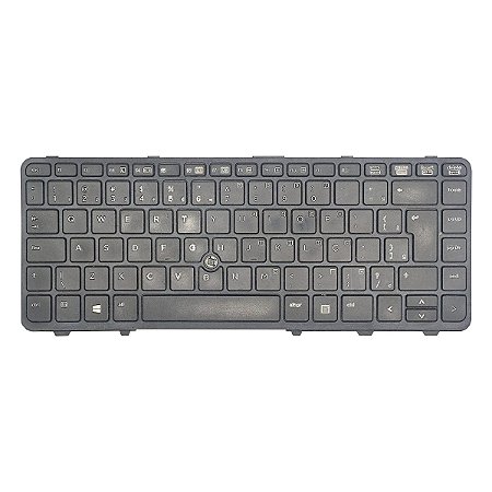 Teclado Hp Probook 440-G1 445-G1 430-G2 445-G2 440-G2 738688-201 733431-201 736653-201 Com Frame e Sem Trackpoint Com Detalhe
