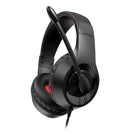 Fone Headset Gamer Rgb Redragon Pelias Preto Earcups 40mm