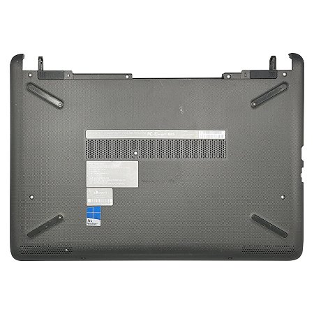 Carcaça Base Inferior Notebook Hp 240-g6 246-g6 tscea0p1007030 Cinza Escuro Com detalhes