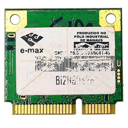 Placa Wifi 2.4Ghz Emax Q802xrn3b Para Notebook Itautec 7520