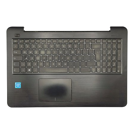 Carcaça Base Superior Com Teclado Notebook Asus Z550s Z550sa Preto
