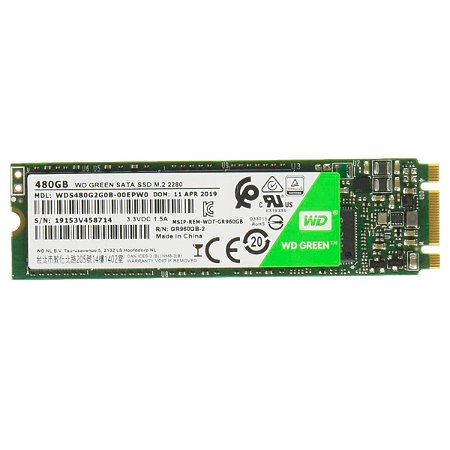 SSD 480gb M.2 2280 Sata 3 Wd Green
