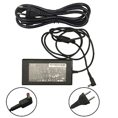 Carregador Acer AN515-51 AN515-41 AN515-53 AN515-52 AN515-43 AN515-54 AN517-51 AN515-44 19v 7.1a 135w 5.5x1.7mm Original