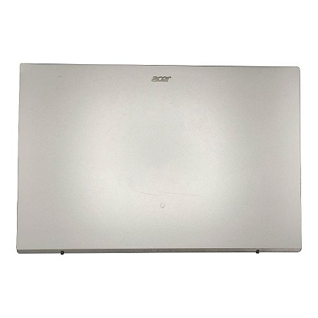 Carcaça Tampa Notebook Acer Aspire A315-59 ap3ui000130 Prata Com Detalhe