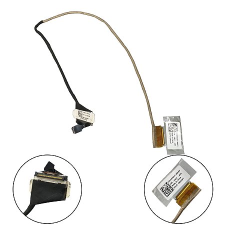 Cabo Flat Tela Notebook Dell Vostro 5470 5480 0wxgvt 0xj5g2 Sem Touch 30 Pinos
