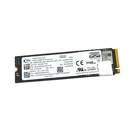 Ssd 256gb M.2 2280 Nvme Hana Pci-e Gen4x4 Opal