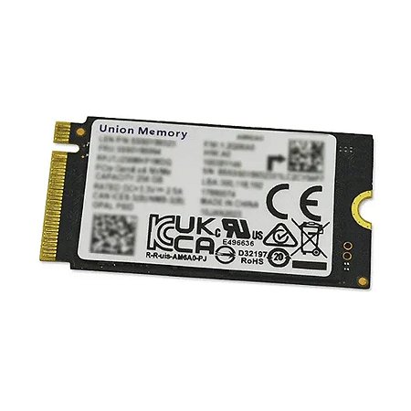 Ssd 512Gb M.2 2242 Nvme Union Memory Pcie Gen4 X4 Opal