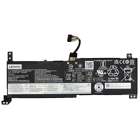 Bateria Lenovo Ideapad 3 15ALC6 15itl6 14ADA6 14ALC6 14ITL6 14ABA7 15ADA6 17ADA6 17ALC6 17ITL6 L20m2pf0 7.68v Original
