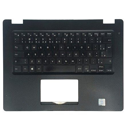Carcaça Base Com Teclado Pt-br Notebook Dell Latitude 3490 0p8ytm Preto S/ Touchpad