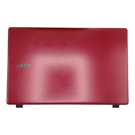 Carcaça Tampa Notebook Acer Aspire E5-572 E5-571 E5-551 E5-521 E5-511 E5-531 Vermelho Com Detalhe