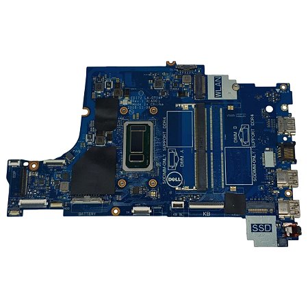 Placa Mãe Notebook Dell Inspiron 3584 3583 La-G714P Intel Core I3-7ºGeração Ddr4