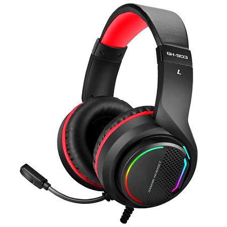 Headset Gamer 7.1 Rgb Usb Xtrike Me Gh-903 Para Pc E Notebook