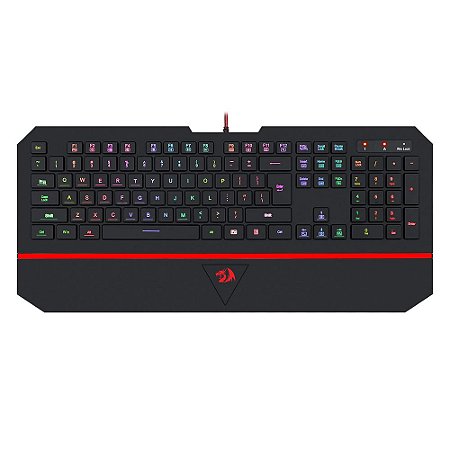 Teclado Gamer Redragon Karura 2 K502 Rgb Slim Abnt2 Com Ç