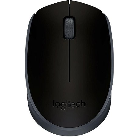 Mouse Logitech M170 Sem Fio Preto E Cinza Wireless
