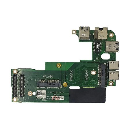 Placa Filha Usb Rede Notebook Dell Vostro 3450 Dav02pi16e1