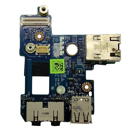 Placa Usb Audio Rede Notebook Dell Latitude E6410 Ls-5472p