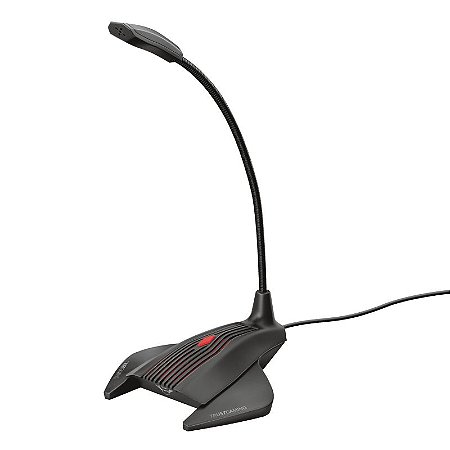 Microfone Gamer De Mesa Flexível Trust Nepa Gxt 239