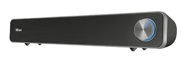 Caixa De Som Soundbar Arys Trust Usb P2 Para Pc Notebook Tv