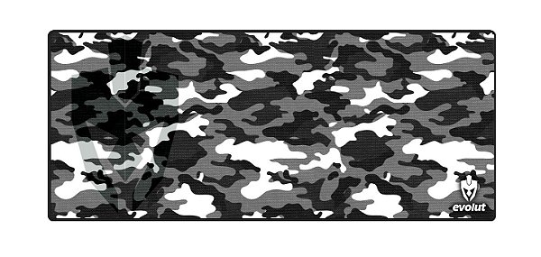 Mouse Pad Gamer Camuflado Emborrachado 70x30 Evolut Eg-402cm Speed Pad