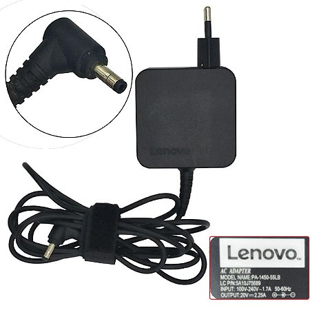 Carregador de Notebook Lenovo Idepad 330 320 20v 2.25a