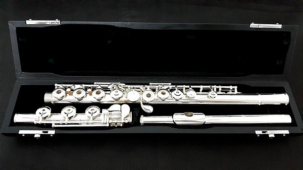 Flauta transversal Pearl pf-665 - pé em Sí