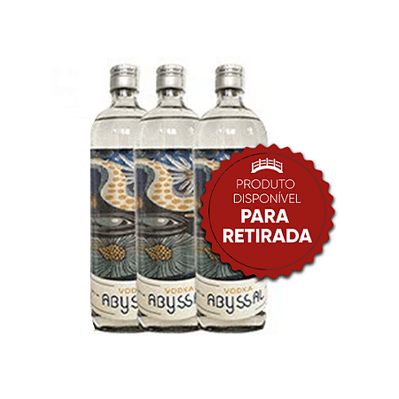 3 VODKAS ABYSSAL 950ml