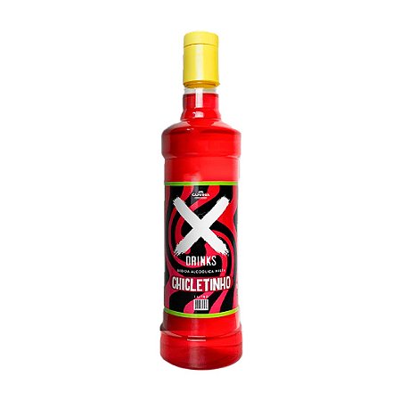 1 UND. X DRINKS CHICLETINHO 1 LITRO - GARRAFA PET