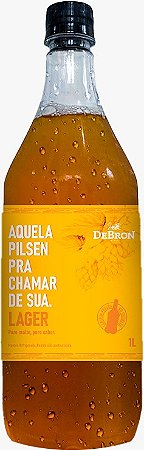 CHOPP LAGER DEBRON  1L - GARRAFA INCLUSA