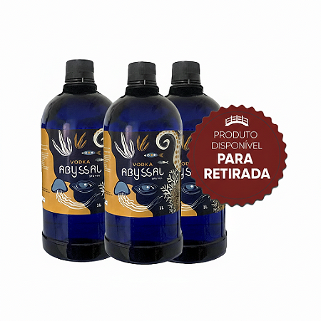3 UND. LITRO VODKA ABYSSAL REFIL