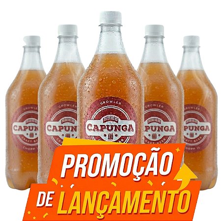 [LANÇAMENTO] 12x Chopp Hop Weiss 1L - PET Growler